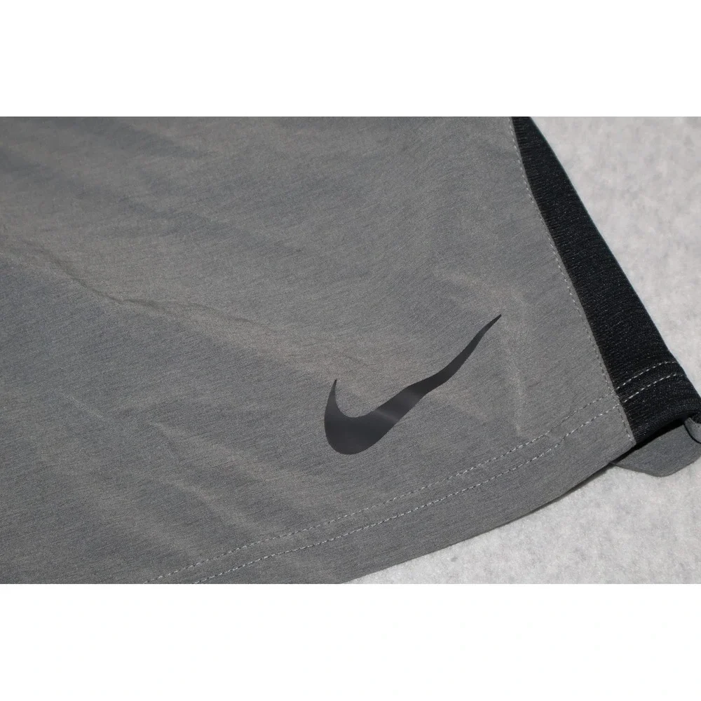 Nike Shorts Mens Medium Gray Dri-Fit Standard Fit Athletic Gym 8